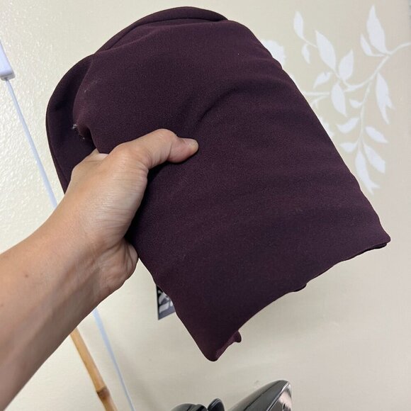 Trixxi Juniors' Womens Sweetheart-Neck Sleeveless Bodycon Dress Sz 1 in Red Wine - Picture 10 of 12